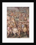 The emperor Maximilian lifts the Siege of Livorno, 1568-1571 by Giorgio Vasari