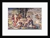 The first fruits from earth offered to Saturn, 1655-1657 by Giorgio Vasari
