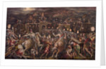 The storming of the fortress near Porta Camollia in Siena, 1570 by Giorgio Vasari