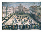 Horse Joust at the Piazza Santa Croce, 1561-1562 by Johannes Stradanus