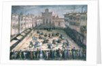 Horse Joust at the Piazza Santa Croce, 1561-1562 by Johannes Stradanus