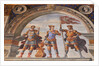 Decoration of the Sala dei Gigli, 1482-1484 by Domenico Ghirlandaio