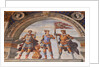 Decoration of the Sala dei Gigli, 1482-1484 by Domenico Ghirlandaio