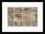 World map Universalis Cosmographia, 1507 by Martin Waldseemüller