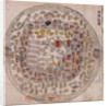 Chonhado (Map of All Under Heaven), Mid of the 18th cen by Anonymous master