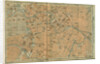 Map of Berlin Center, from a travel guide Baedekers Northeast Germany, 1892 by Leipzig Wagner & Debes
