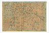 Map of Berlin Center, from a travel guide Baedekers Northeast Germany, 1892 by Leipzig Wagner & Debes