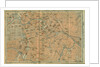 Map of Berlin Center, from a travel guide Baedekers Northeast Germany, 1892 by Leipzig Wagner & Debes