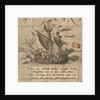 The Victoria, a Spanish carrack by Abraham Ortelius