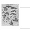 Death of Magellan on the Philippine island of Mactan. (From Levinus Hulsiuss Beschreibung der wunde by Anonymous