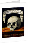 Memento Mori, Early16th cen by Andrea Previtali