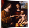 The Mystical Marriage of Saint Catherine, c. 1520 by Bernardino Luini