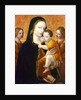 The Virgin and Child with two Angels, ca 1485 by Ambrogio Bergognone