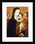 The Virgin and Child with two Angels, ca 1485 by Ambrogio Bergognone