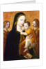 The Virgin and Child with two Angels, ca 1485 by Ambrogio Bergognone