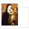 The Virgin and Child with two Angels, ca 1485 by Ambrogio Bergognone