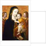 The Virgin and Child with two Angels, ca 1485 by Ambrogio Bergognone