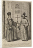 Matteo Ricci and Xu Guangqi. (From Athanasius Kirchers China Illustrata), 1667 by Athanasius Kircher