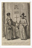 Matteo Ricci and Xu Guangqi. (From Athanasius Kirchers China Illustrata), 1667 by Athanasius Kircher
