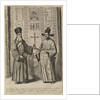 Matteo Ricci and Xu Guangqi. (From Athanasius Kirchers China Illustrata), 1667 by Athanasius Kircher