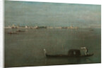 Gondolas on the Lagoon (Grey Lagoon), 1765 by Francesco Guardi