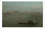 Gondolas on the Lagoon (Grey Lagoon), 1765 by Francesco Guardi