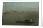 Gondolas on the Lagoon (Grey Lagoon), 1765 by Francesco Guardi