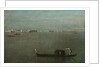 Gondolas on the Lagoon (Grey Lagoon), 1765 by Francesco Guardi