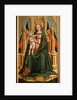 The Virgin and Child Enthroned and Two Angels, c. 1450 by Antonio Vivarini