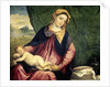 Madonna with Sleeping Child, Between 1540 and 1560 by Paris Bordone