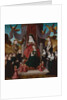 The Virgin and Child with Saint Anne (Anna Selbdritt), Saints Francis, Lidwina and donors, c. 1490-1 by Netherlandish master