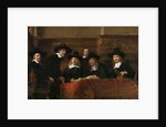 Syndics of the Drapers Guild (The Sampling Officials), 1662 by Rembrandt van Rhijn