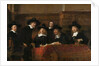 Syndics of the Drapers Guild (The Sampling Officials), 1662 by Rembrandt van Rhijn