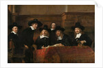 Syndics of the Drapers Guild (The Sampling Officials), 1662 by Rembrandt van Rhijn