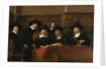Syndics of the Drapers Guild (The Sampling Officials), 1662 by Rembrandt van Rhijn