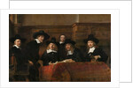 Syndics of the Drapers Guild (The Sampling Officials), 1662 by Rembrandt van Rhijn