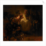 The Denial of Saint Peter, 1660 by Rembrandt van Rhijn