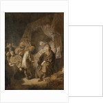 Joseph relating his dreams to his parents and brothers, 1633 by Rembrandt van Rhijn