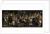 The celebration of the peace of Münster, 18 June 1648, in the headquarters of the crossbowmens civi by Bartholomeus van der Helst
