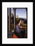 Triptych, left-hand panel: Saint Catherine of Alexandria, 1500 by Mariotto Albertinelli