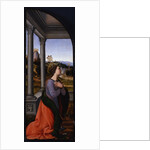 Triptych, left-hand panel: Saint Catherine of Alexandria, 1500 by Mariotto Albertinelli