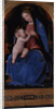 Triptych, central panel: Enthroned Maria lactans, 1500 by Mariotto Albertinelli