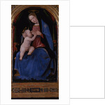Triptych, central panel: Enthroned Maria lactans, 1500 by Mariotto Albertinelli