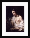 Bathsheba with King Davids Letter, 1654 by Willem Drost
