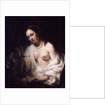 Bathsheba with King Davids Letter, 1654 by Willem Drost