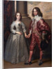 William II, Prince of Orange, and his Bride, Mary Henrietta Stuart, First third of 17th cen by Sir Anthony van Dyck