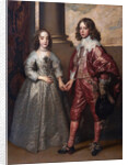 William II, Prince of Orange, and his Bride, Mary Henrietta Stuart, First third of 17th cen by Sir Anthony van Dyck