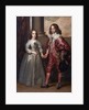 William II, Prince of Orange, and his Bride, Mary Henrietta Stuart, First third of 17th cen by Sir Anthony van Dyck