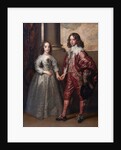 William II, Prince of Orange, and his Bride, Mary Henrietta Stuart, First third of 17th cen by Sir Anthony van Dyck