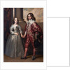 William II, Prince of Orange, and his Bride, Mary Henrietta Stuart, First third of 17th cen by Sir Anthony van Dyck